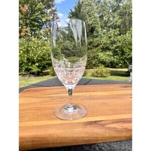 Marquis by Waterford Harper Pattern 8" Crystal Stemmed Iced Tea Glass 16 Oz